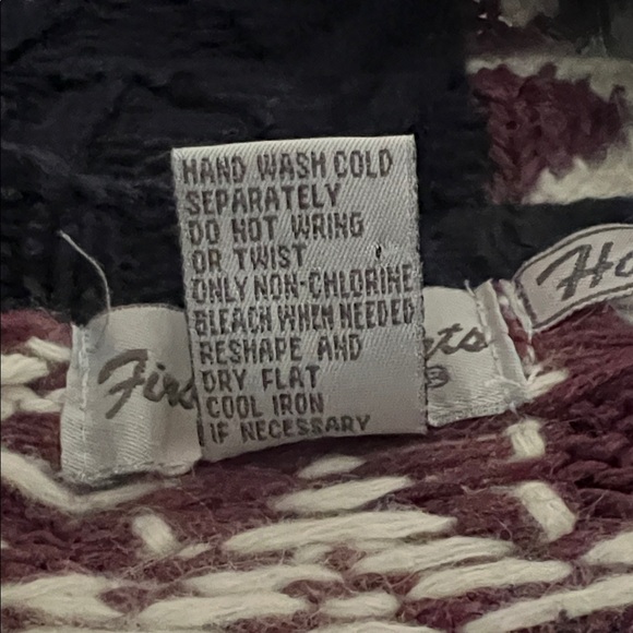 Colorful Snowflake Sweater Vtg - Picture 6 of 8